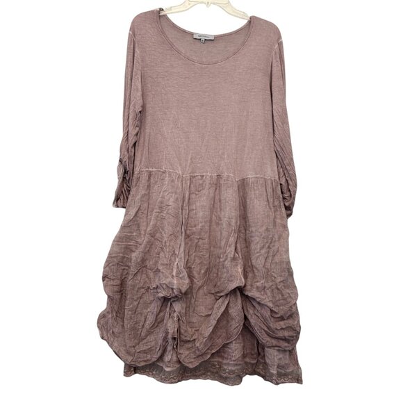 Maille Girls Paris Long Sleeve Dress - Size 42 (6) - Picture 1 of 8